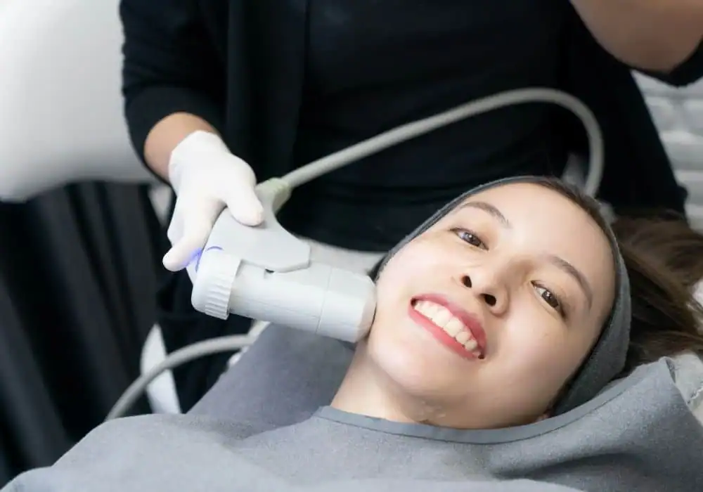 HIFU treatment Daventry in progress